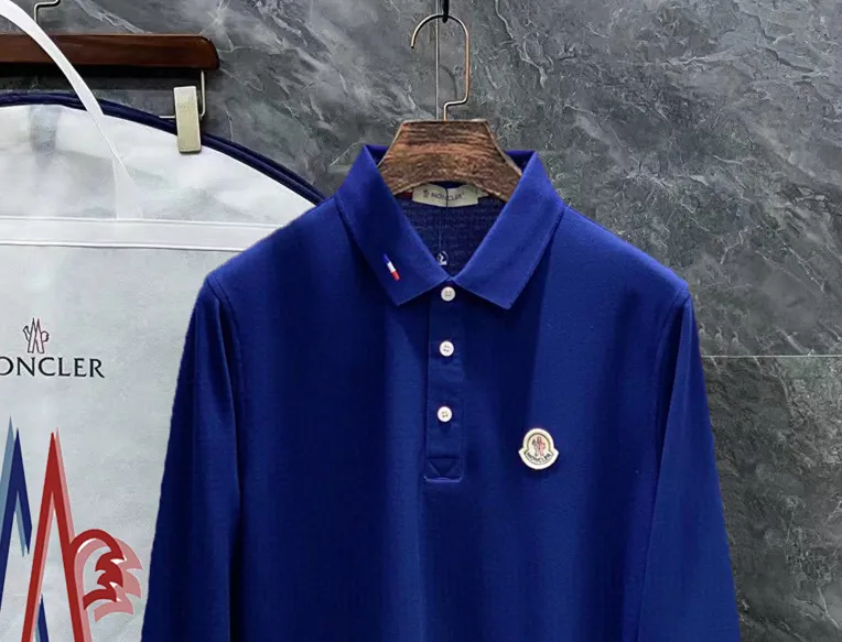 MONCLER/ SS Polo 。 T . . ! Piquet , “ ”。 . , , logo ， ， ， ， ， ， 。 Black/White/ Size：M~3XL